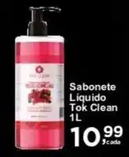 Rossi Supermercado Sabonete Líquido Tok Clean 1L oferta