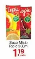 Rossi Supermercado Suco Misto Topic 200ml oferta