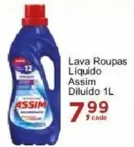 Rossi Supermercado Lava Roupas Líquido Assim Diluído 1L oferta