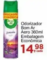 Rossi Supermercado Odorizador Bom Ar Aero 360ml Embalagem Econômica oferta