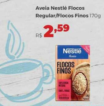 Villarreal Supermercados Aveia Nestlé Flocos Regular Flocos Finos 170g oferta