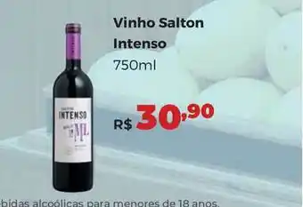 Villarreal Supermercados Vinho Salton Intenso 750ml oferta