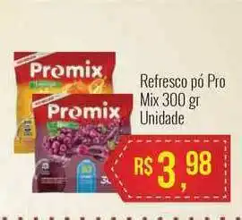 Mart Minas Refresco Pó Pro Mix 300g unidade oferta