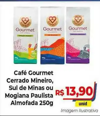 Cagé Gourmet Cerrado Mineiro Sul De Minas Ou Mogiana Paulista Almofada 250g