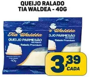 Dom Atacadista QUEIJO RALADO TIA WALDEA-40G oferta