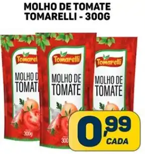 Dom Atacadista MOLHO DE TOMATE TOMARELLI-300G oferta