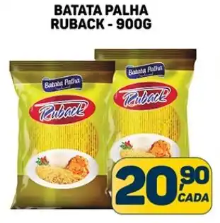 Dom Atacadista BATATA PALHA RUBACK-900G oferta