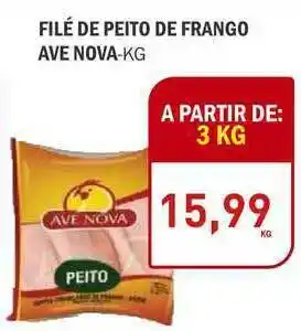 Decisão Atacarejo Filé De Peito De Frngo Ave Nova 3kg oferta