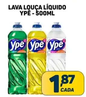 Dom Atacadista LAVA LOUÇA LÍQUIDO YPÊ-500ML oferta
