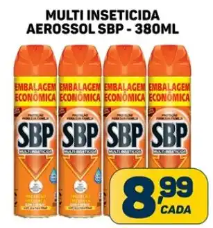 MULTI INSETICIDA AEROSSOL SBP - 380ML
