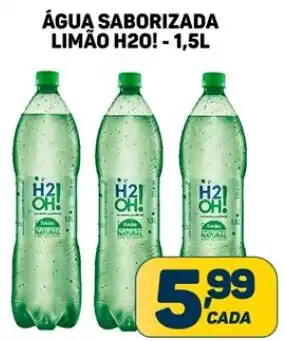Dom Atacadista ÁGUA SABORIZADA LIMÃO H20! - 1,5L oferta