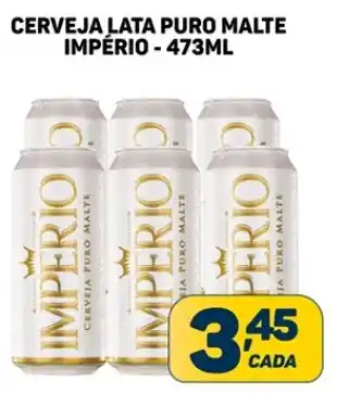 Dom Atacadista CERVEJA LATA PURO MALTE IMPÉRIO - 473ML oferta