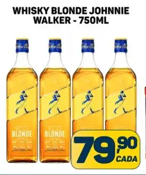 Dom Atacadista WHISKY BLONDE JOHNNIE WALKER - 750ML oferta
