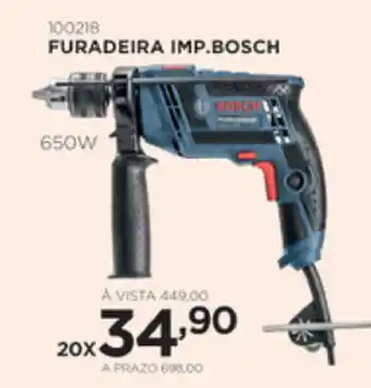 Benoit Furadeira Imp. Bosch 650W oferta