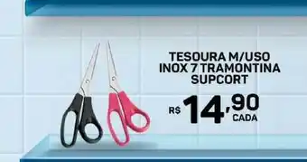 Bahamas Mix Tesoura M Uso Inox 7 Tramontina Supcort oferta