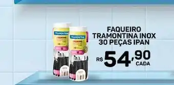Bahamas Mix Faqueiro Tramontina Inox 30 Peças Ipan oferta