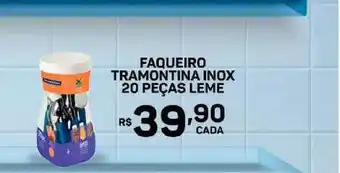 Bahamas Mix Faqueiro Tramontina Inox 20 Peças Leme oferta