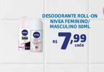 Bahamas Supermercados Desodornate Roll-on Nivea Femnino Masculino 500ml oferta