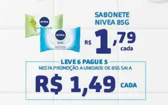 Bahamas Supermercados Sabonete Nivea 85g oferta