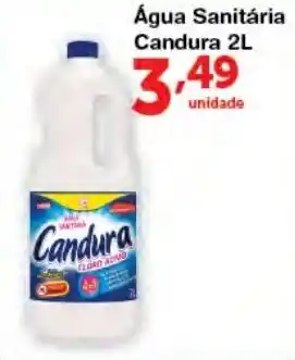 Roldão Agua Sanitaria Candura 2L oferta