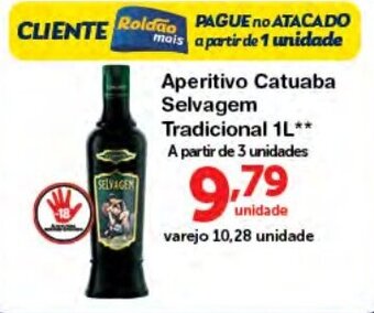 Aperitivo Catuaba Selvagem Tradicional 1L