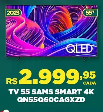 DB Supermercados TV 55 SAMS SMART 4K QN55Q60CAGXZD oferta