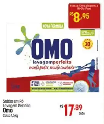 Muffato Sabão em Pó Lavagem Perfeita Omo Caixa 1,6kg oferta