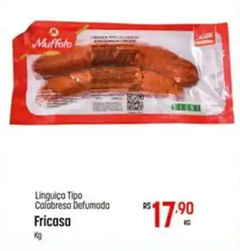 Muffato Linguiça Tipo Calabresa Defumada Fricasa Kg oferta