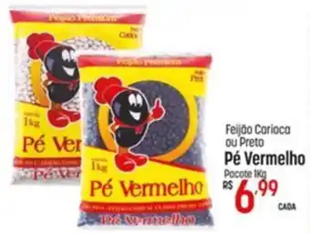 Muffato Feijão Carioca ou Preto Pé Vermelho Pacote 1Kg oferta