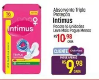 Absorvente Tripla Proteção Intimus