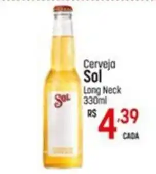 Muffato Cerveja Sol Long Neck 330ml oferta