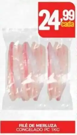 Fort Atacadista FILÉ DE MERLUZA CONGELADO PC 1KG oferta
