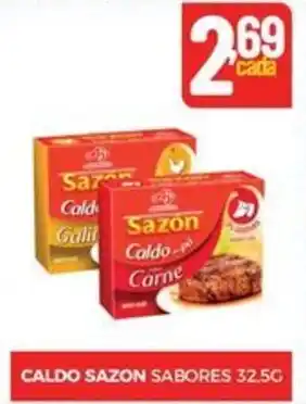 Fort Atacadista CALDO SAZON SABORES 32.5G oferta