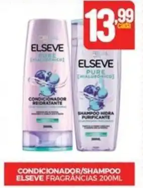Fort Atacadista CONDICIONADOR/SHAMPOO ELSEVE FRAGRANCIAS 200ML oferta