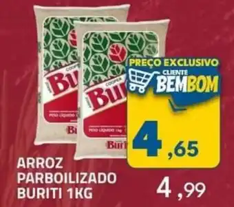 ARROZ PARBOILIZADO BURITI 1KG