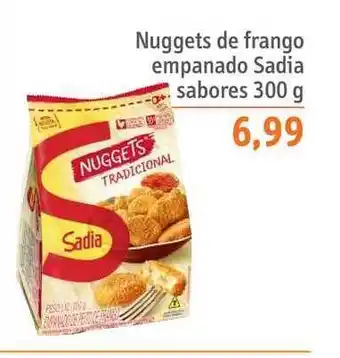Sonda Nuggets De Frango Empanado Sadia 300g oferta