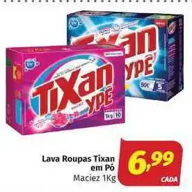 Lava Roupas Tixan Em Pó 1kg