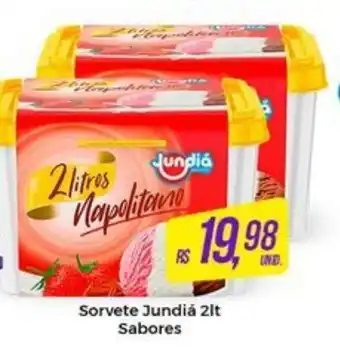 Atacado Máximo Sorvete Jundia 2L Sabores oferta
