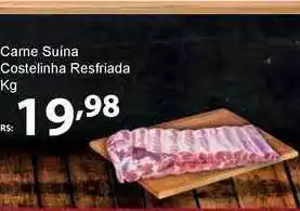 Super Luna Carne Suína Costelinha Resfriada 1kg oferta