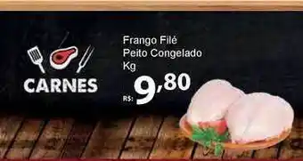 Super Luna Frango Filé Peito Congelado 1kg oferta