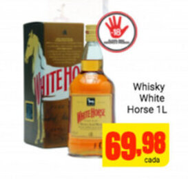 Barbosa Supermercados Whisky White Horse 1L oferta