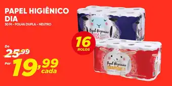 Dia PAPEL HIGIÊNICO DIA oferta