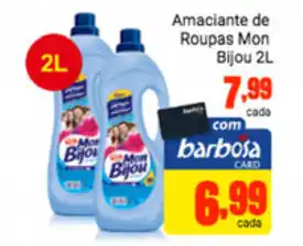 Amaciante de roupas Mon Bijou 2L