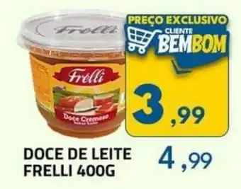 Rancho Bom Supermercados DOCE DE LEITE FRELLI 400G oferta
