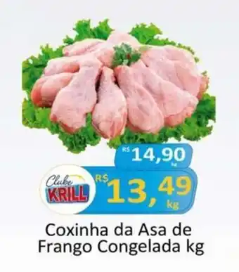 Rede Krill Coxinha da Asa de Frango Congelada kg oferta