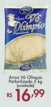 Supermercados Imperatriz Arroz Vô Olímpio Parboilizado 5kg oferta