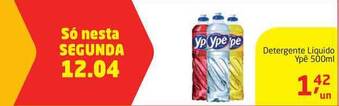 Tenda Atacado Detergente Líquido Ypê 500ml oferta