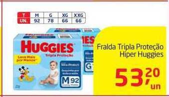 Tenda Atacado Fralda Tripla Proteção Hiper Huggies oferta