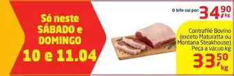 Tenda Atacado Contrafilé Bovino Peça A Vácuo 1kg oferta