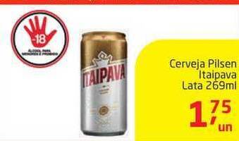 Tenda Atacado Cerveja Pilsen Itaipava Lata 269ml oferta